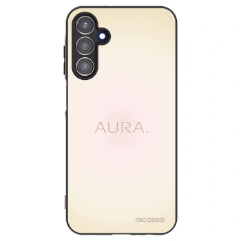 Picasee Samsung Galaxy A15 A155F 4G Hülle - Schwarzes Silikon - Aura