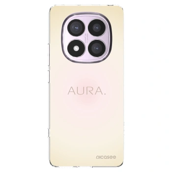 Picasee Xiaomi Redmi Note 14 Pro 5G Hülle - Transparentes Silikon - Aura