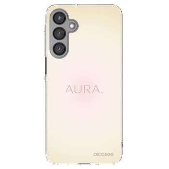 Picasee Samsung Galaxy A16 5G Hülle - Transparentes Silikon - Aura
