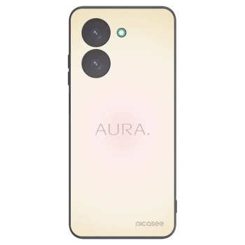 Picasee Xiaomi Redmi A5 Hülle - Schwarzes Silikon - Aura