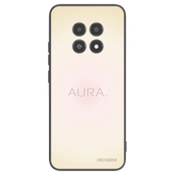 Picasee Realme 12X Hülle - Schwarzes Silikon - Aura