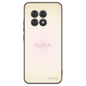 Picasee OnePlus 13R 5G Hülle - Schwarzes Silikon - Aura