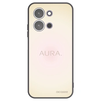 Picasee Xiaomi Redmi 15C 5G Hülle - Schwarzes Silikon - Aura