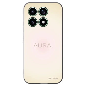 Picasee Xiaomi 17 Hülle - Schwarzes Silikon - Aura
