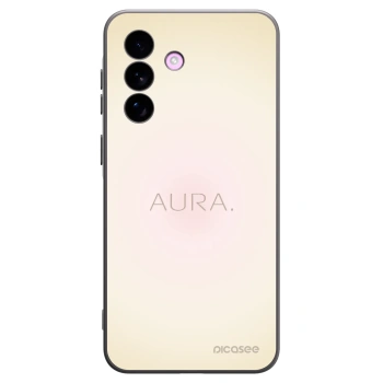 Picasee Samsung Galaxy A57 5G Hülle - Schwarzes Silikon - Aura