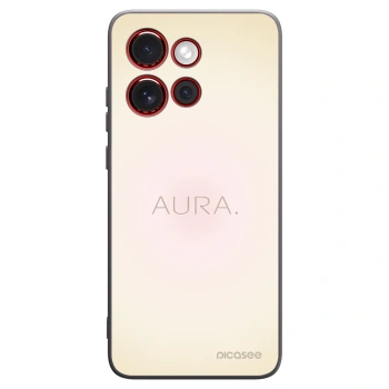 Picasee Motorola Edge 60 Neo 5G Hülle - Schwarzes Silikon - Aura