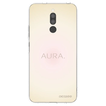 Picasee Xiaomi Redmi 8 Hülle - Transparentes Silikon - Aura