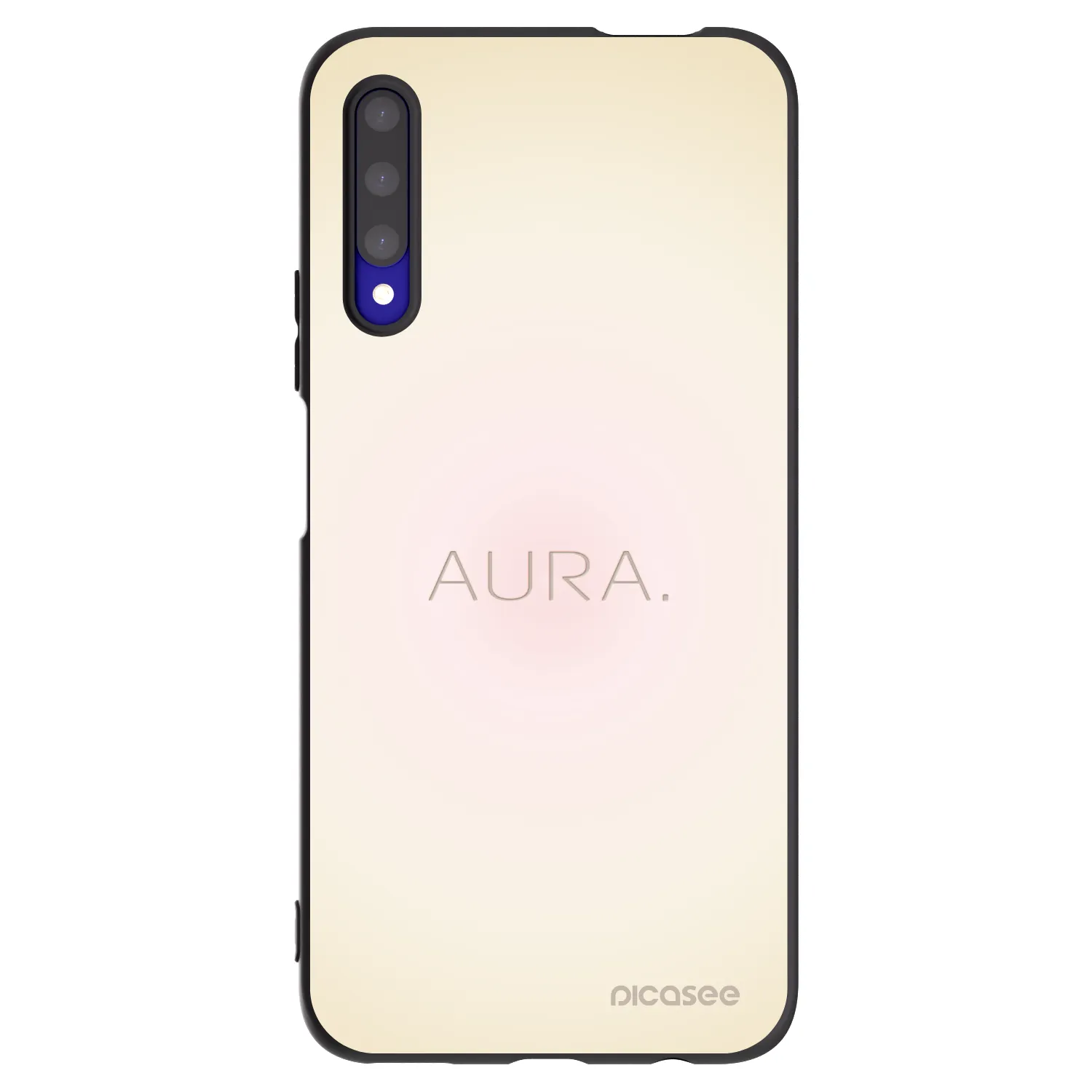 Picasee Honor 9X Pro Hülle - Schwarzes Silikon - Aura