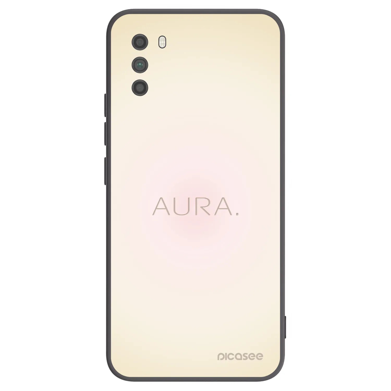 Picasee Xiaomi Poco M3 Hülle - Schwarzes Silikon - Aura