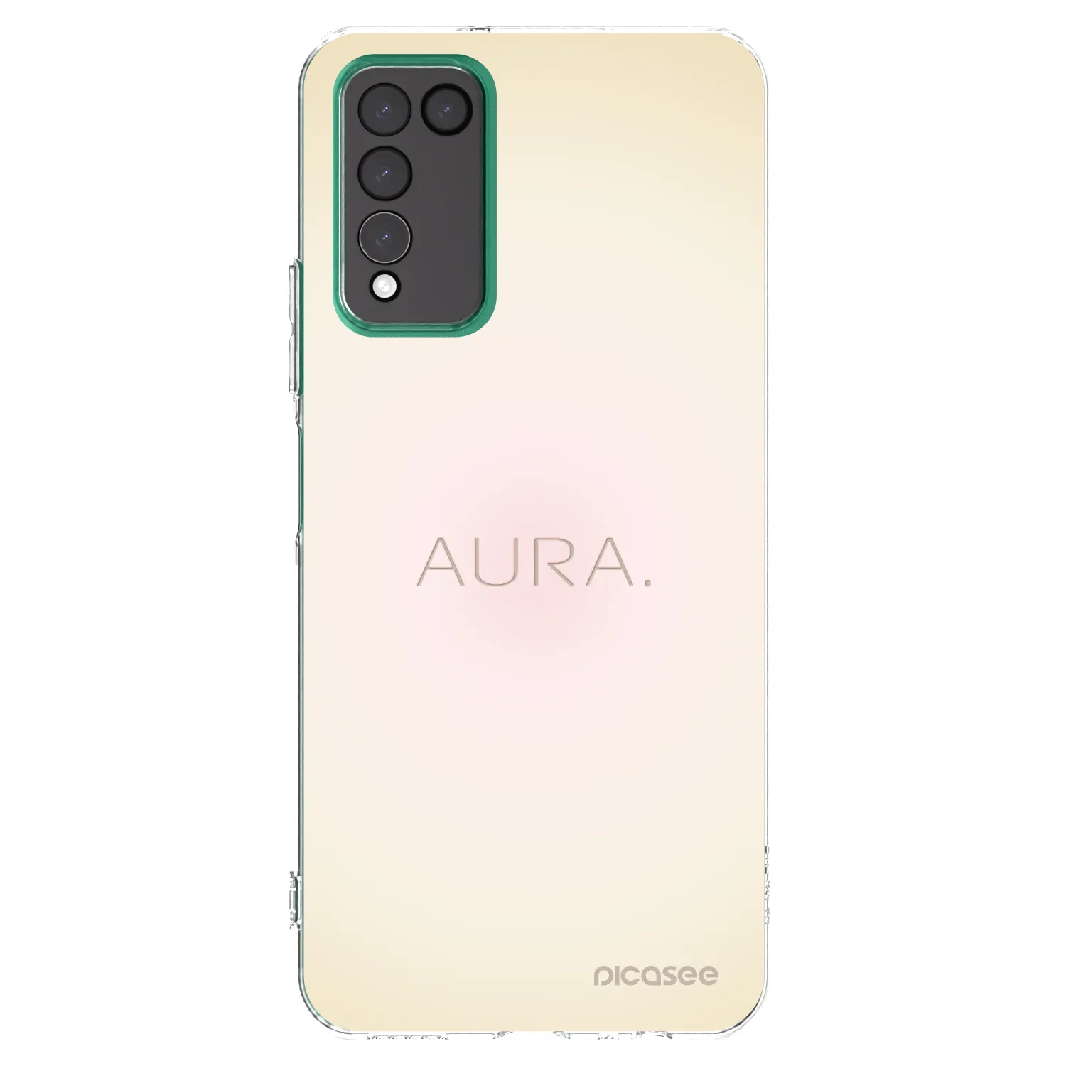 Picasee Honor 10X Lite Hülle - Transparentes Silikon - Aura