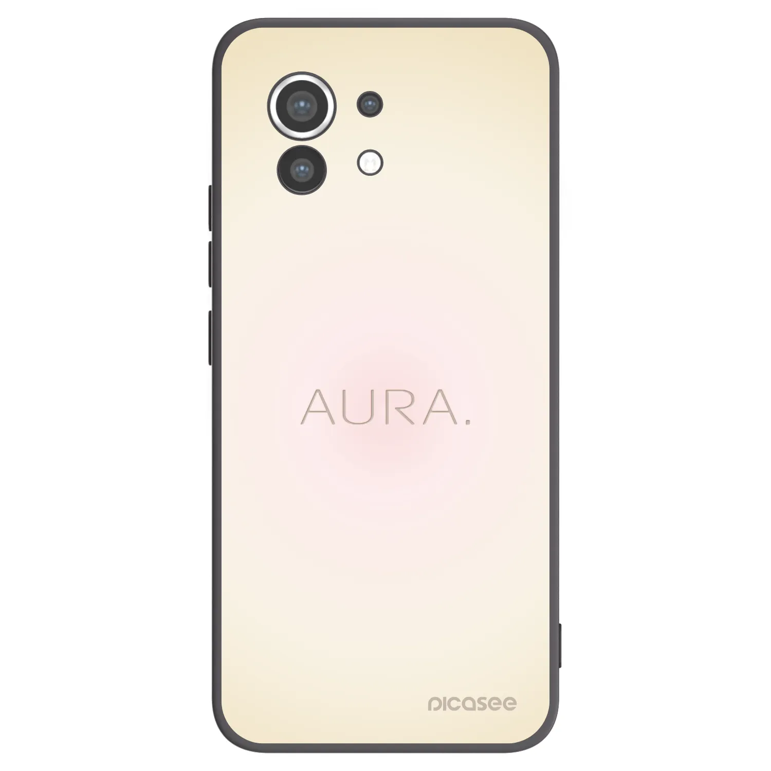 Picasee Xiaomi Mi 11 Hülle - Schwarzes Silikon - Aura