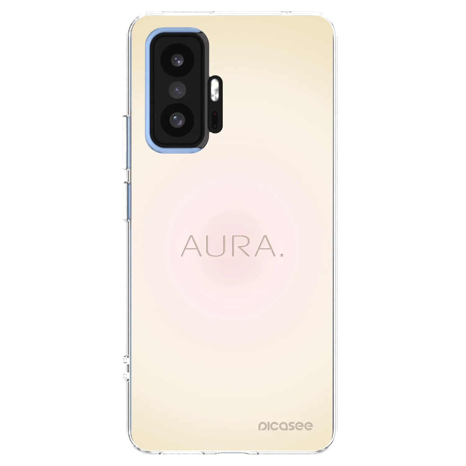 Picasee Xiaomi 11T Hülle - Transparentes Silikon - Aura