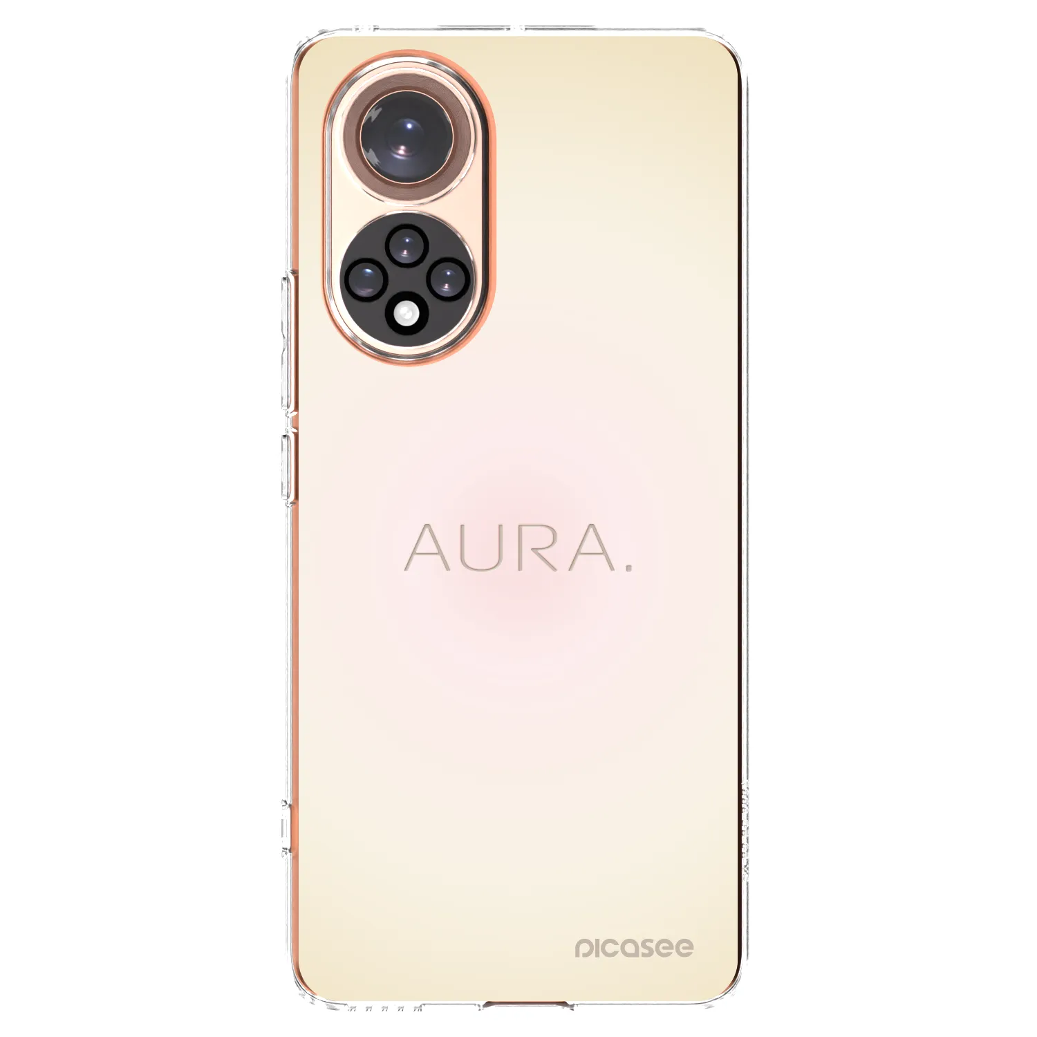 Picasee Honor 50 5G Hülle - Transparentes Silikon - Aura
