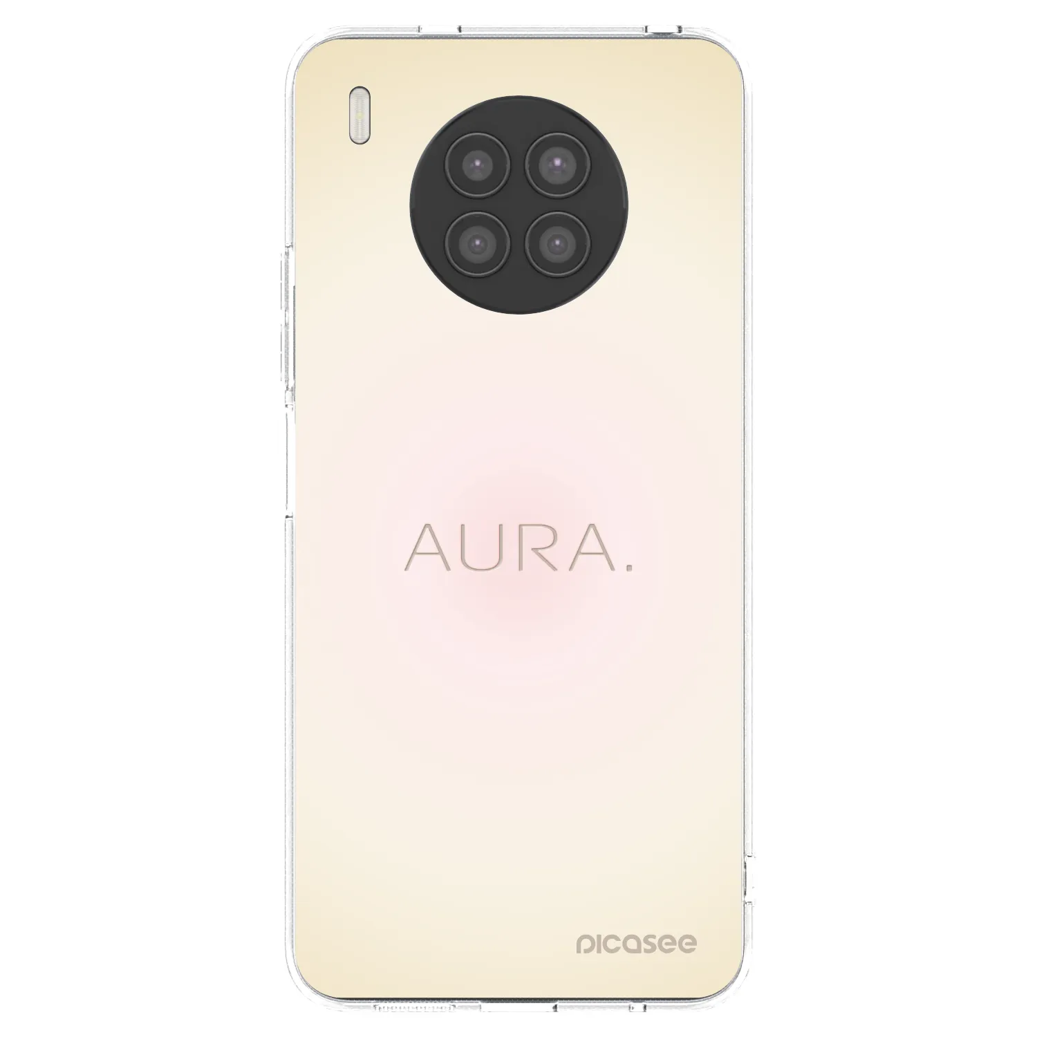 Picasee Huawei Nova 8i Hülle - Transparentes Silikon - Aura