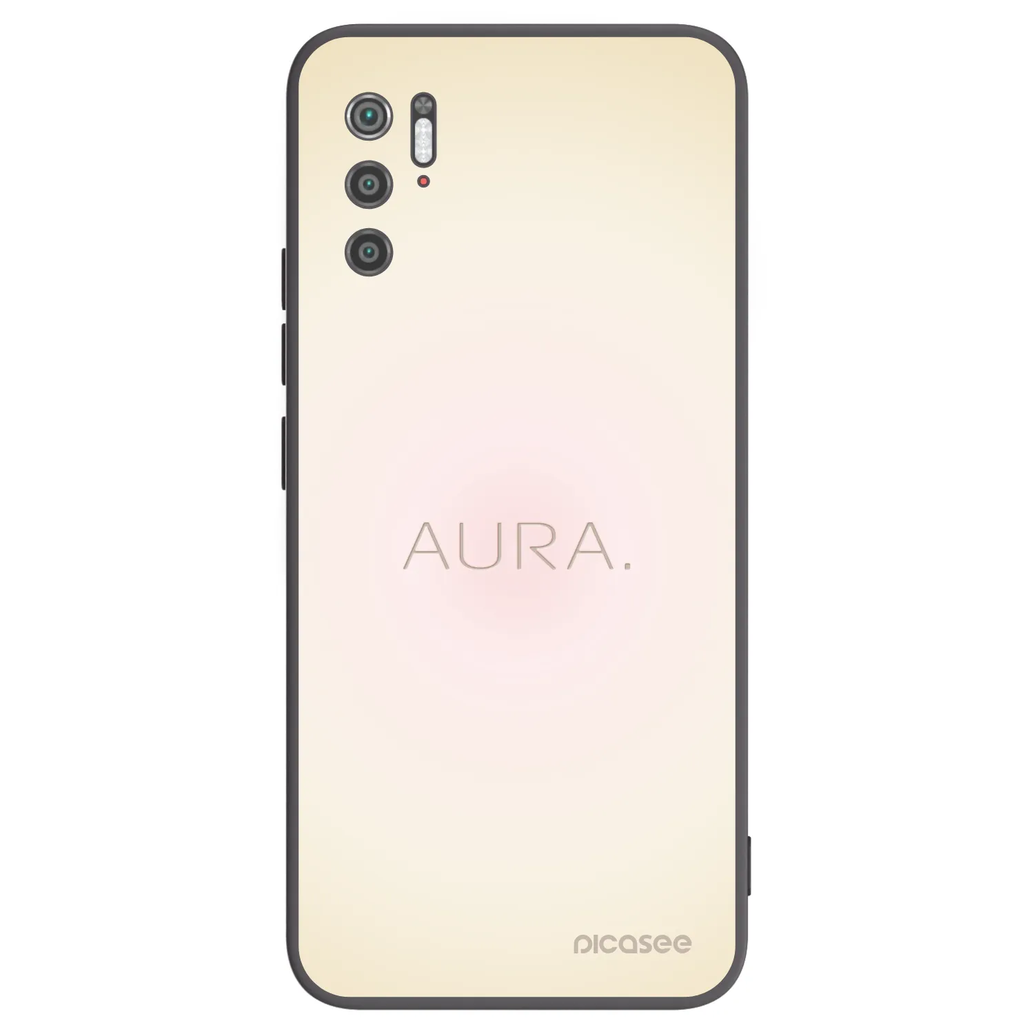 Picasee Xiaomi Poco M3 Pro 5G Hülle - Schwarzes Silikon - Aura