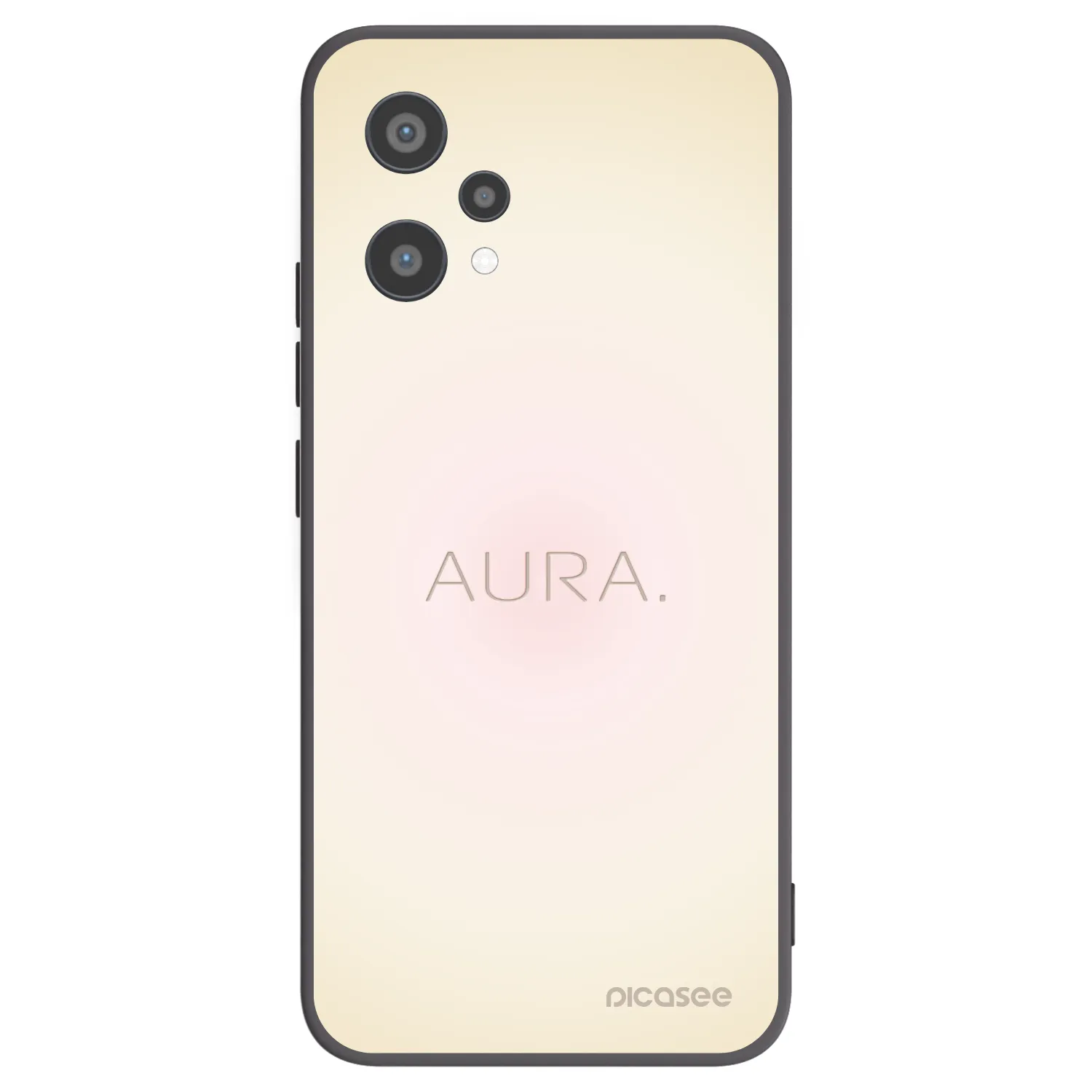Picasee Realme 9 Pro 5G Hülle - Schwarzes Silikon - Aura