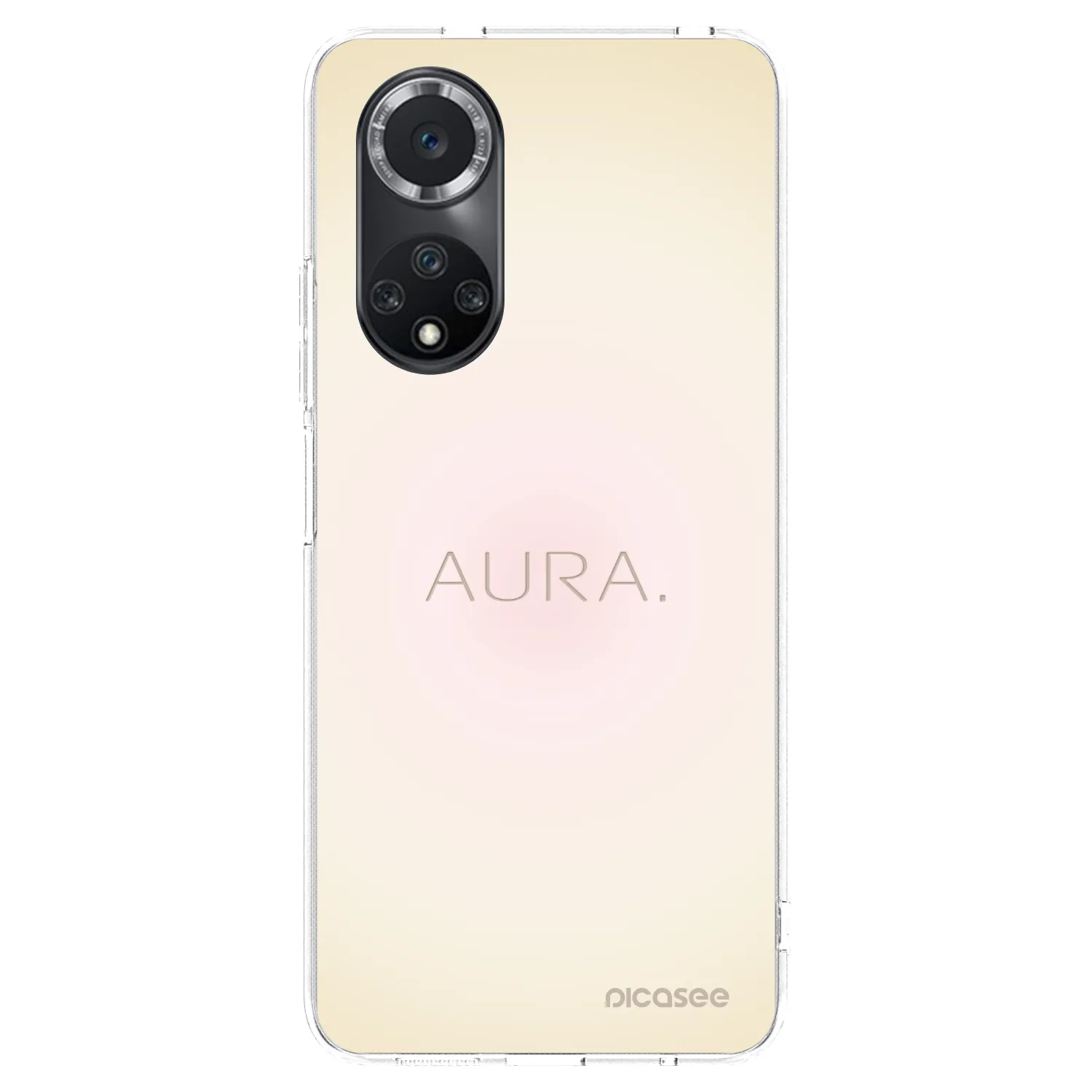 Picasee Huawei Nova 9 SE Hülle - Transparentes Silikon - Aura