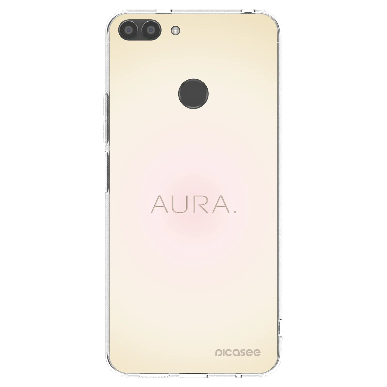 Picasee Huawei P Smart Hülle - Transparentes Silikon - Aura