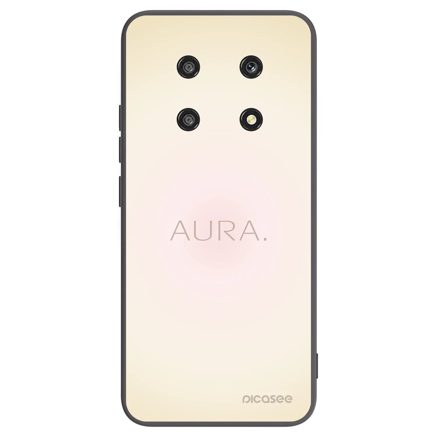 Picasee Honor Magic4 Lite 5G Hülle - Schwarzes Silikon - Aura