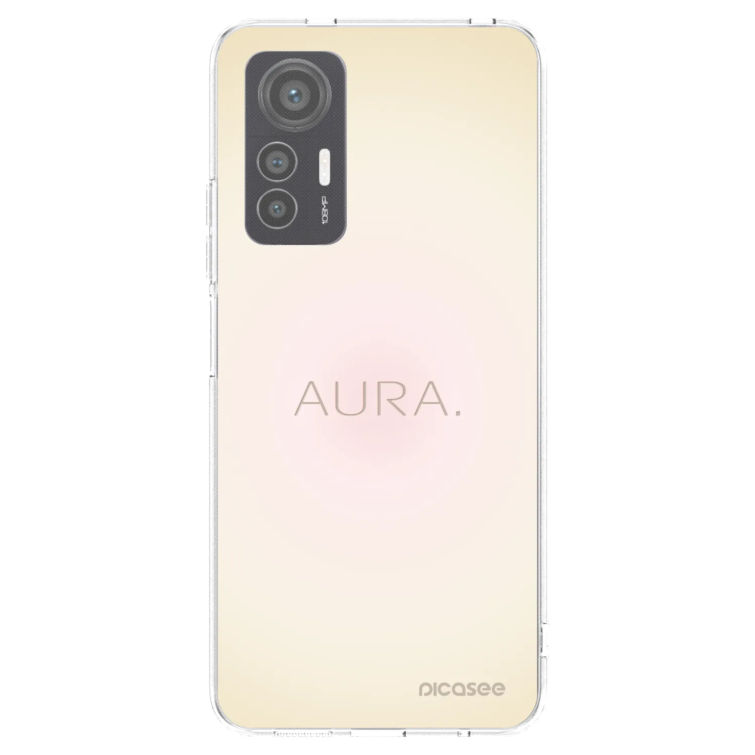 Picasee Xiaomi 12 Lite Hülle - Transparentes Silikon - Aura