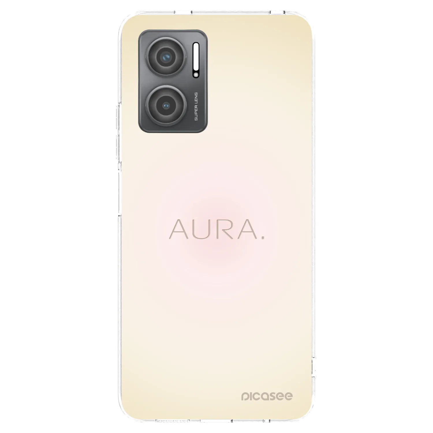 Picasee Xiaomi Redmi 10 5G Hülle - Transparentes Silikon - Aura