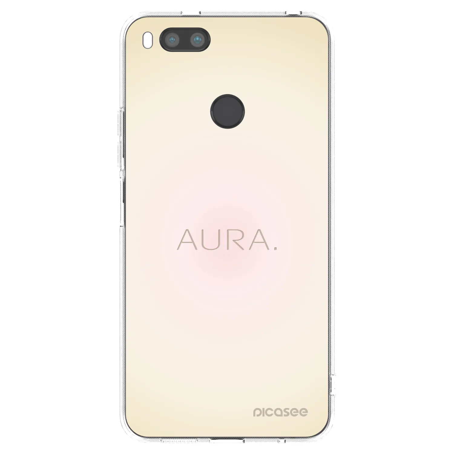 Picasee Xiaomi Redmi A1 Hülle - Transparentes Silikon - Aura