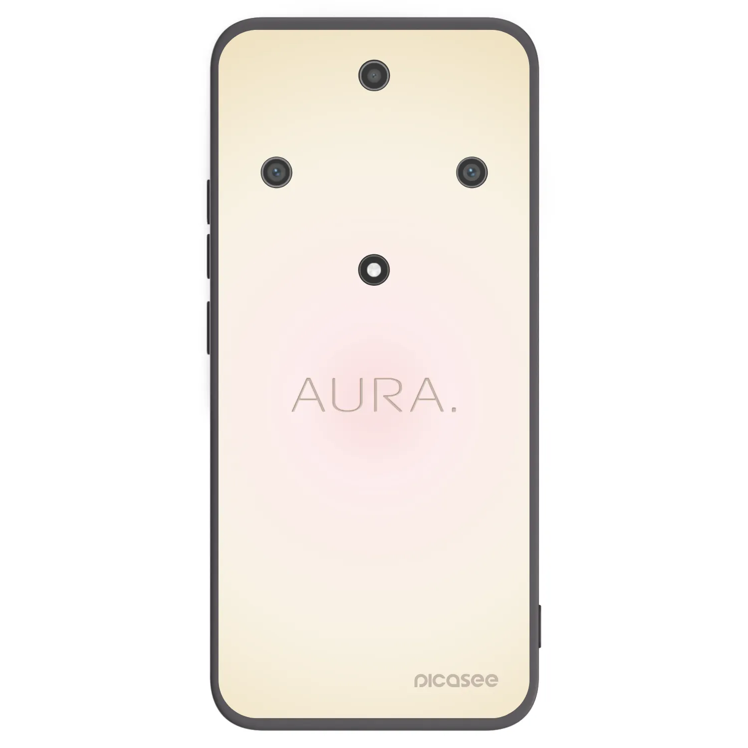 Picasee Honor Magic5 Lite 5G Hülle - Schwarzes Silikon - Aura