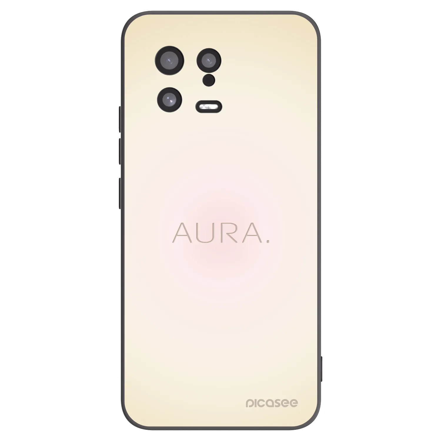 Picasee Xiaomi 13 Hülle - Schwarzes Silikon - Aura