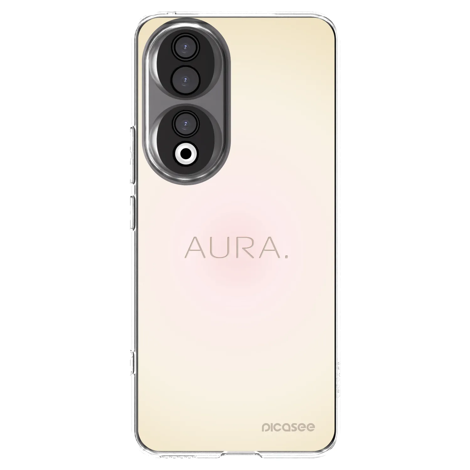 Picasee Honor 90 5G Hülle - Transparentes Silikon - Aura