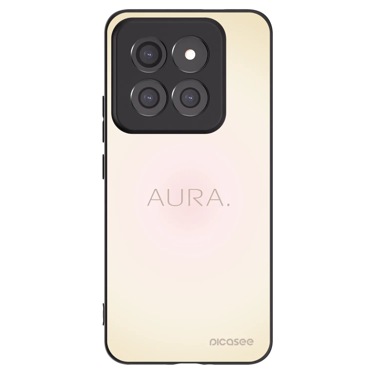 Picasee Xiaomi 14 Pro Hülle - Schwarzes Silikon - Aura