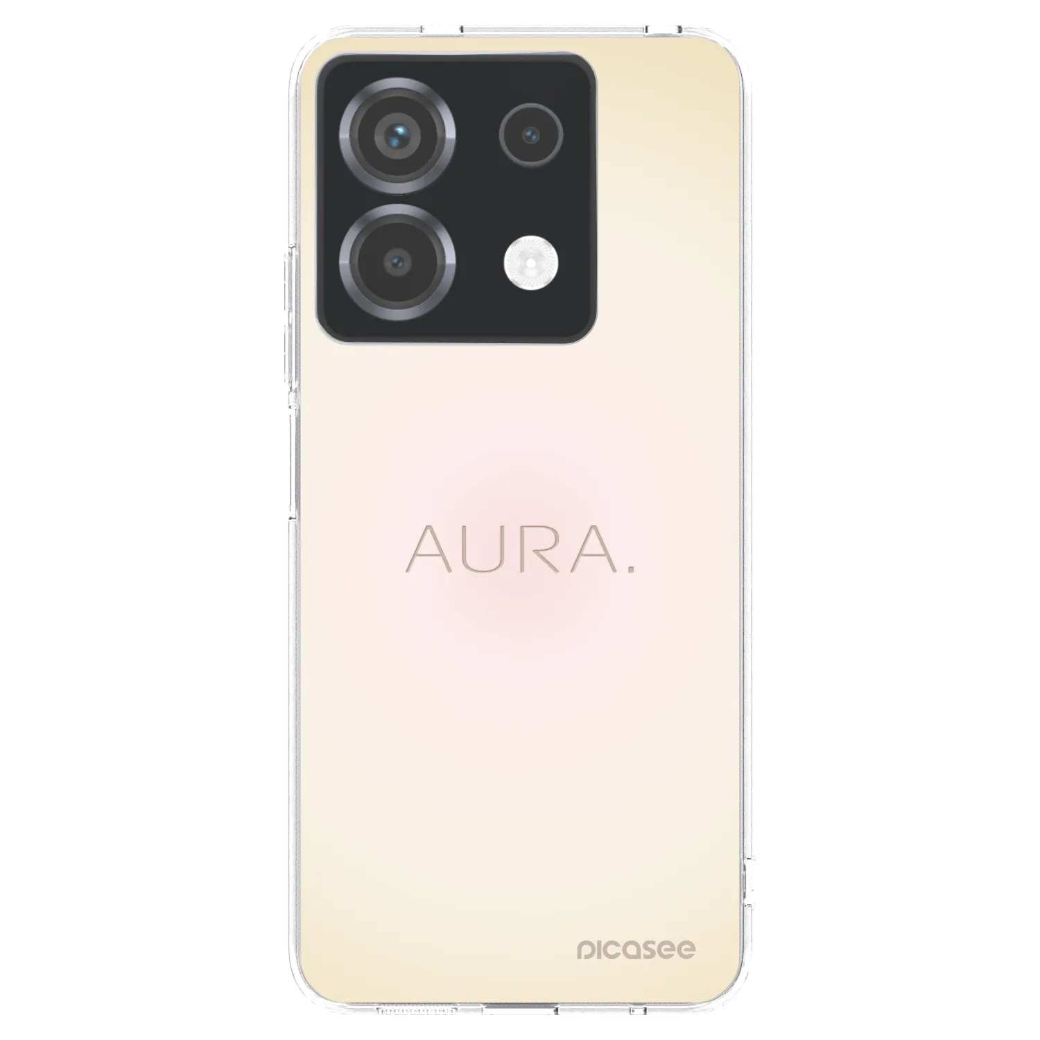 Picasee Xiaomi Poco X6 Hülle - Transparentes Silikon - Aura