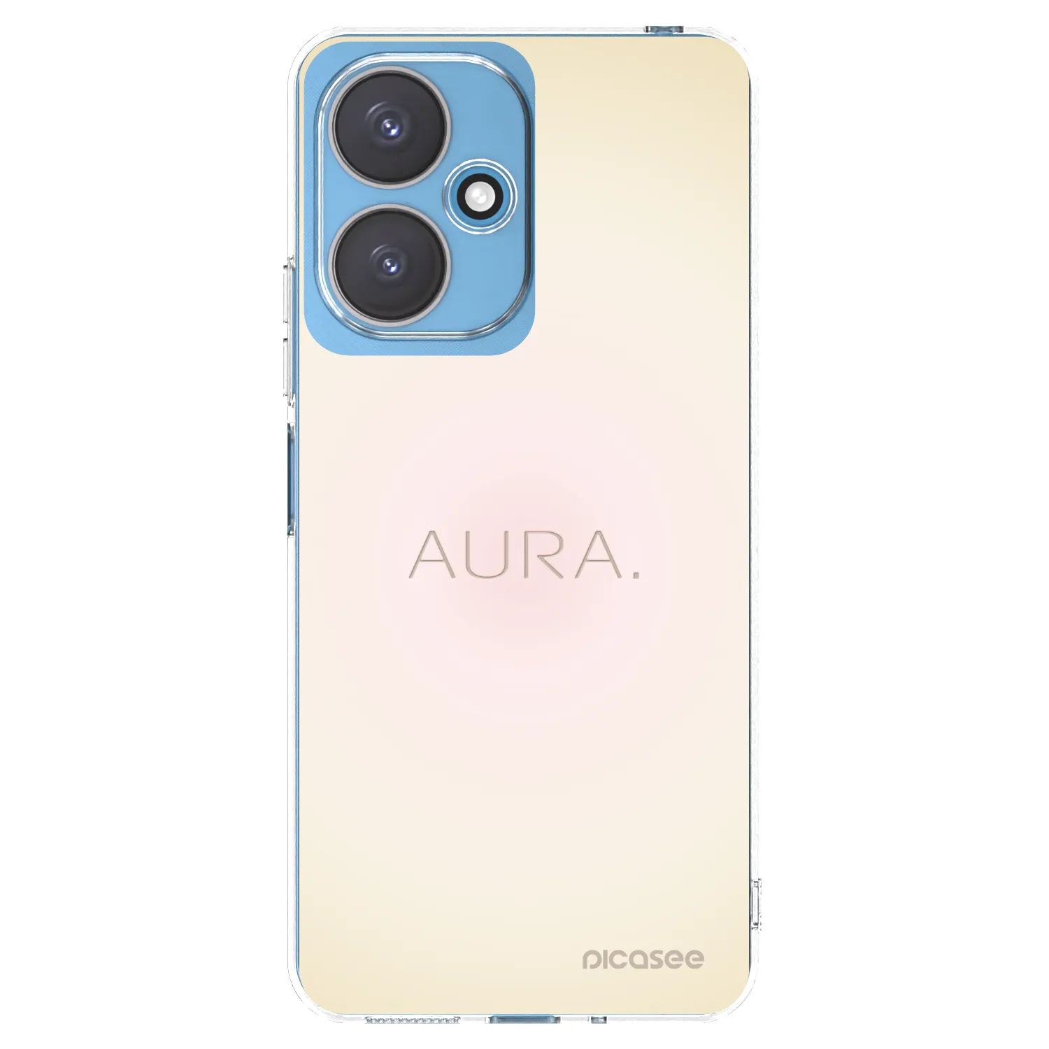 Picasee Xiaomi Redmi 13C 5G Hülle - Transparentes Silikon - Aura