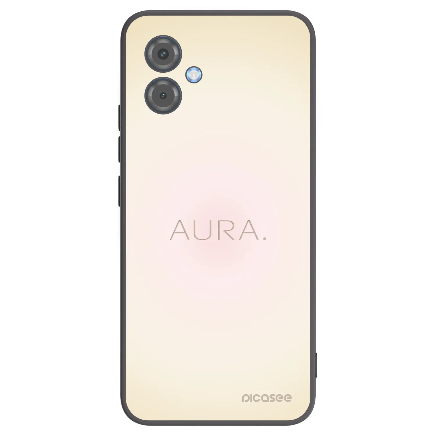 Picasee Motorola Moto G14 Hülle - Schwarzes Silikon - Aura