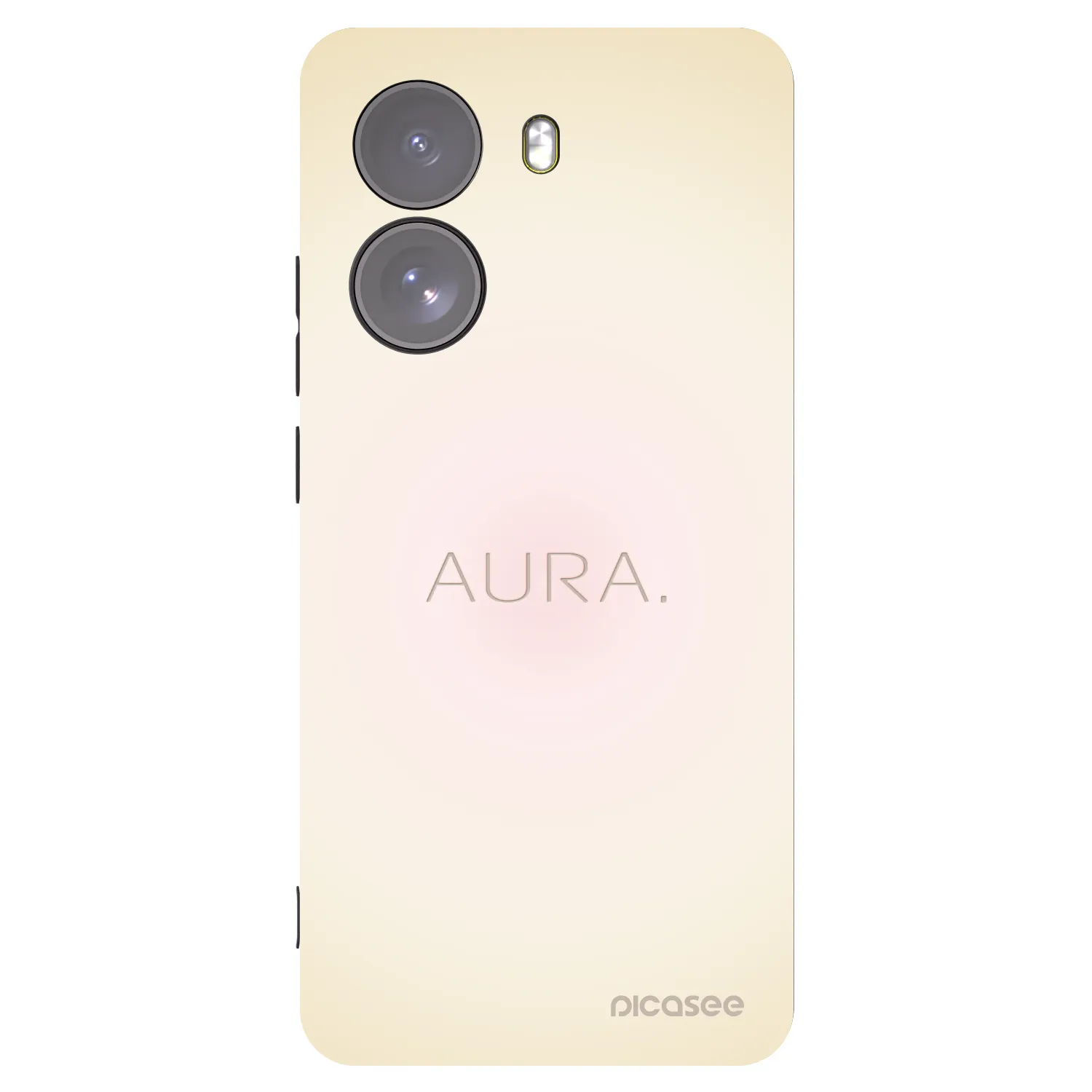Picasee Xiaomi Poco X7 Hülle - Schwarzes Silikon - Aura