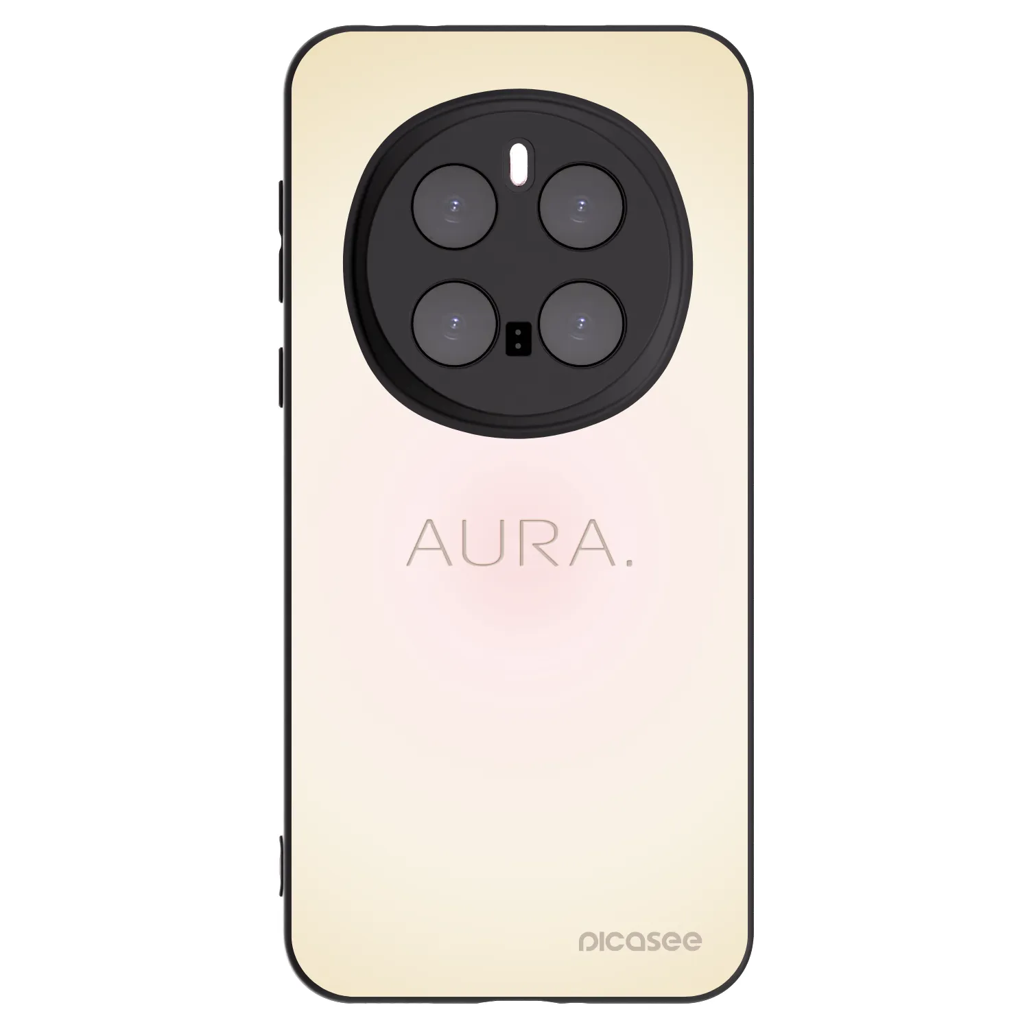Picasee Honor Magic7 Pro 5G Hülle - Schwarzes Silikon - Aura