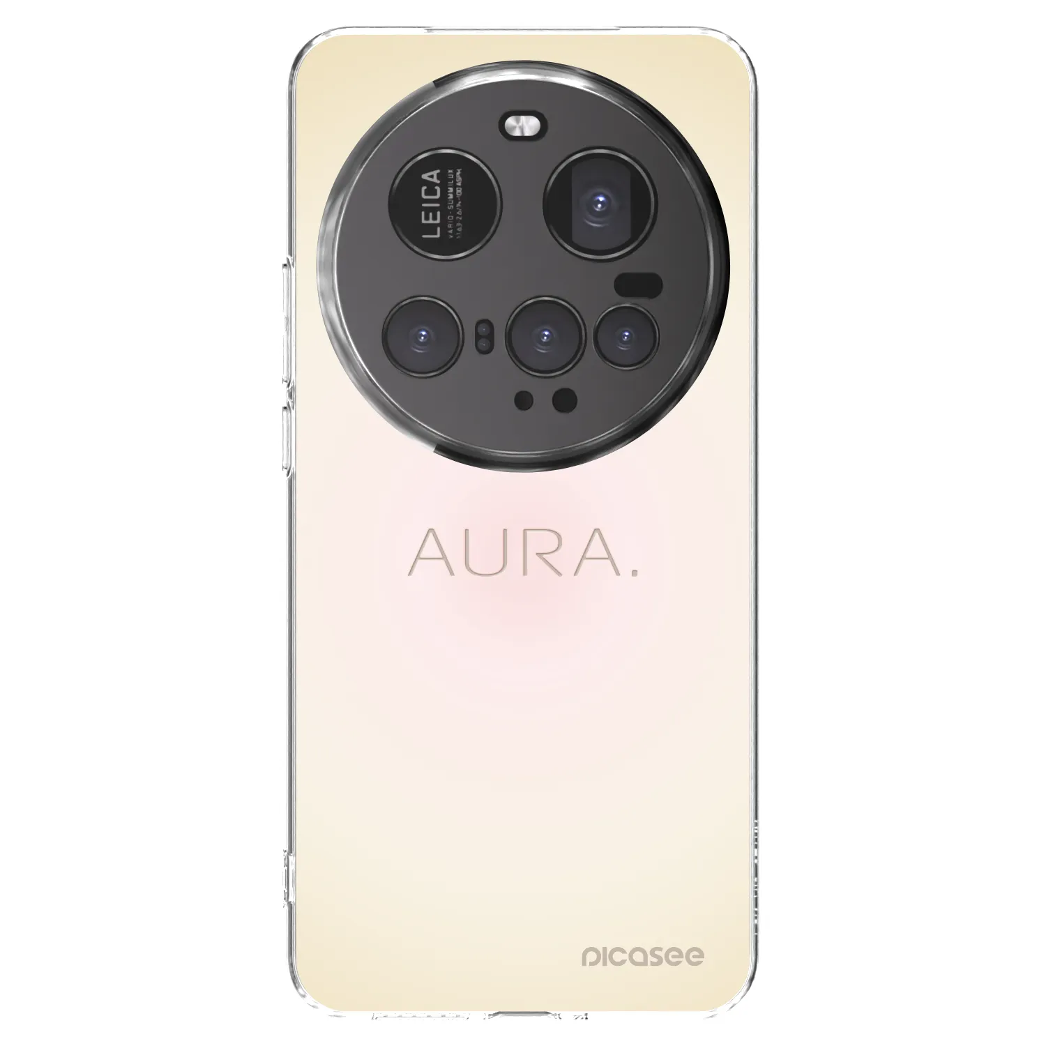 Picasee Xiaomi 15 Ultra Hülle - Transparentes Silikon - Aura