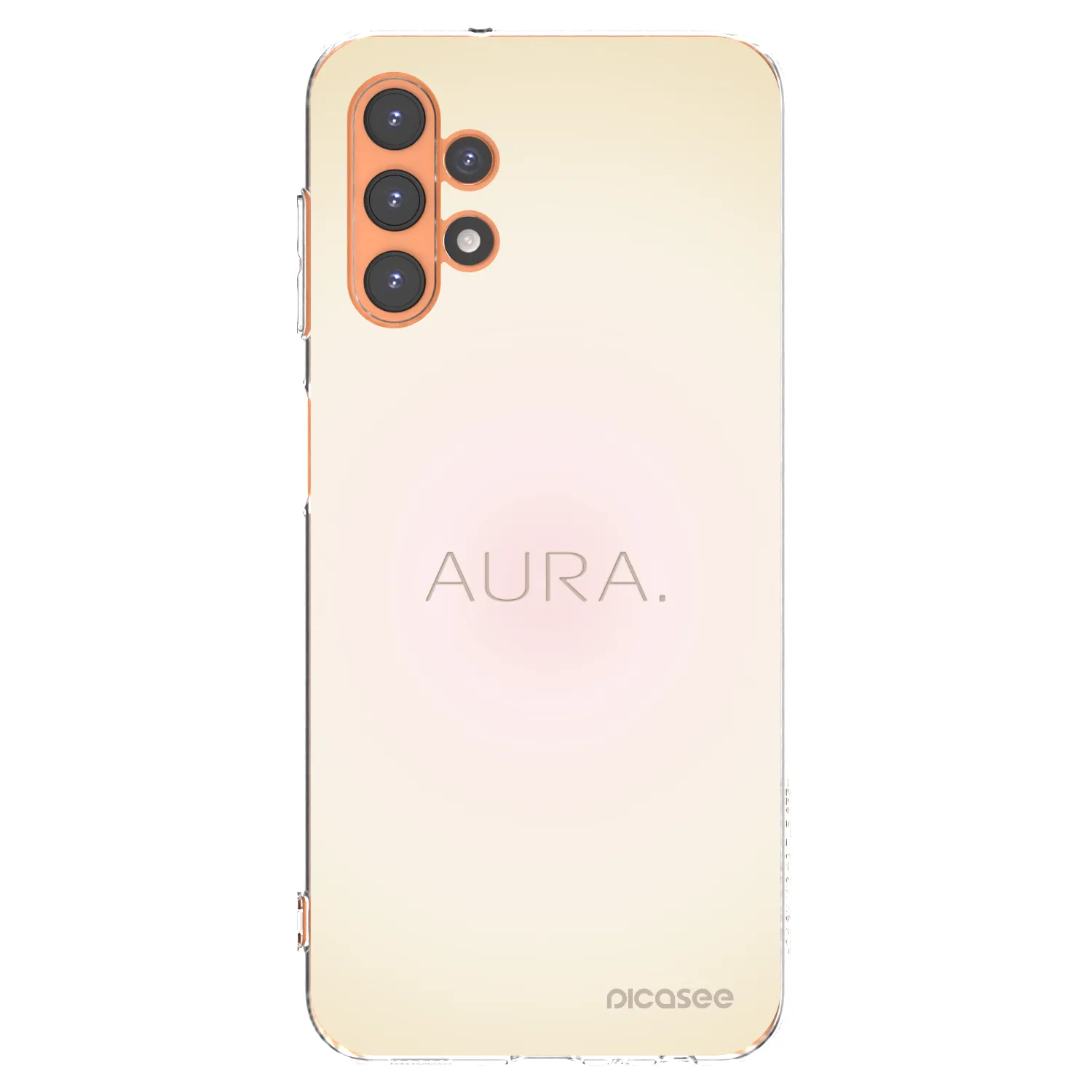 Picasee Samsung Galaxy A13 5G Hülle - Transparentes Silikon - Aura