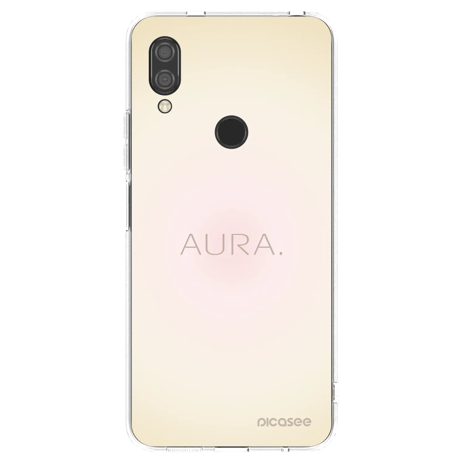 Picasee Xiaomi Redmi 7 Hülle - Transparentes Silikon - Aura
