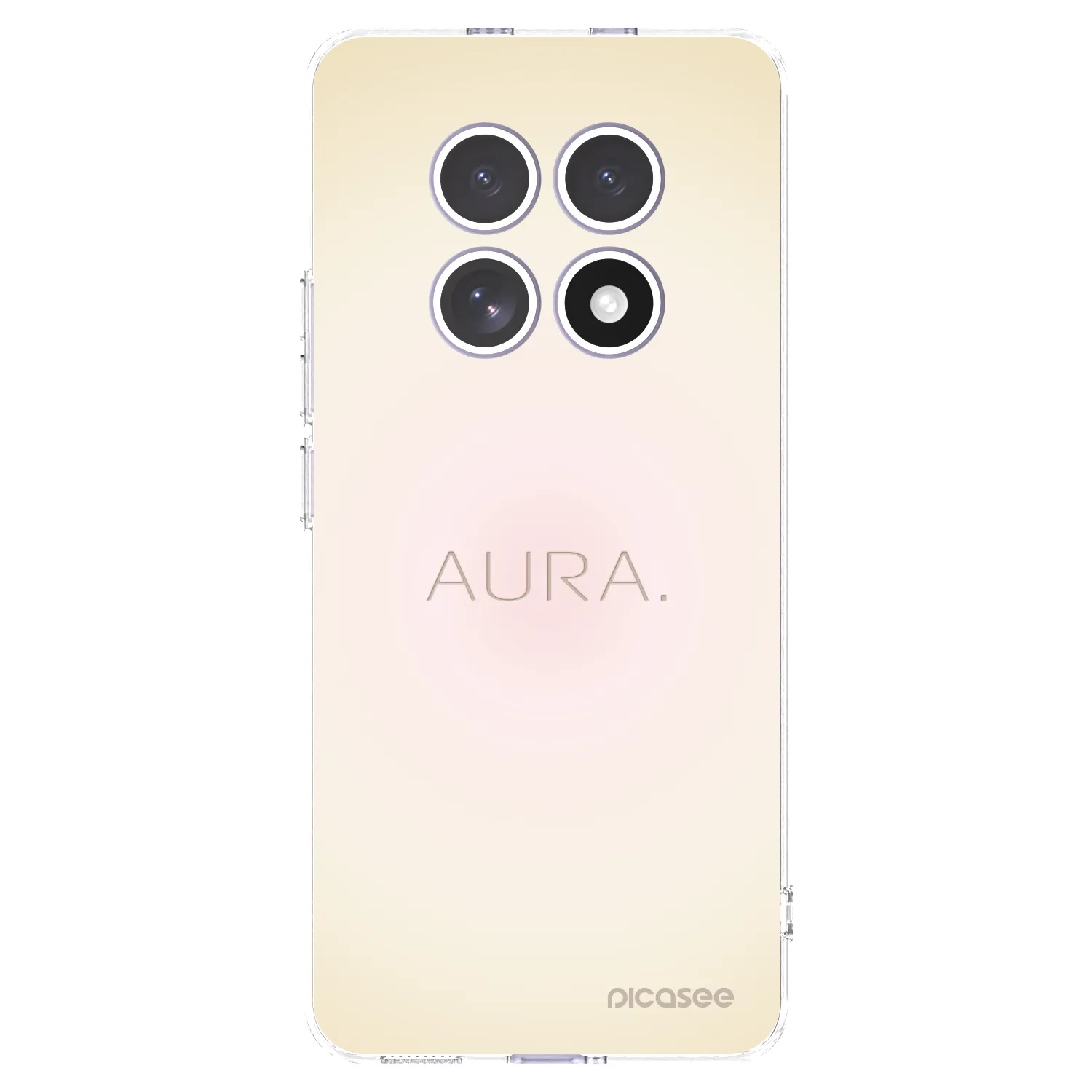 Picasee Xiaomi Redmi Note 15 4G Hülle - Transparentes Silikon - Aura