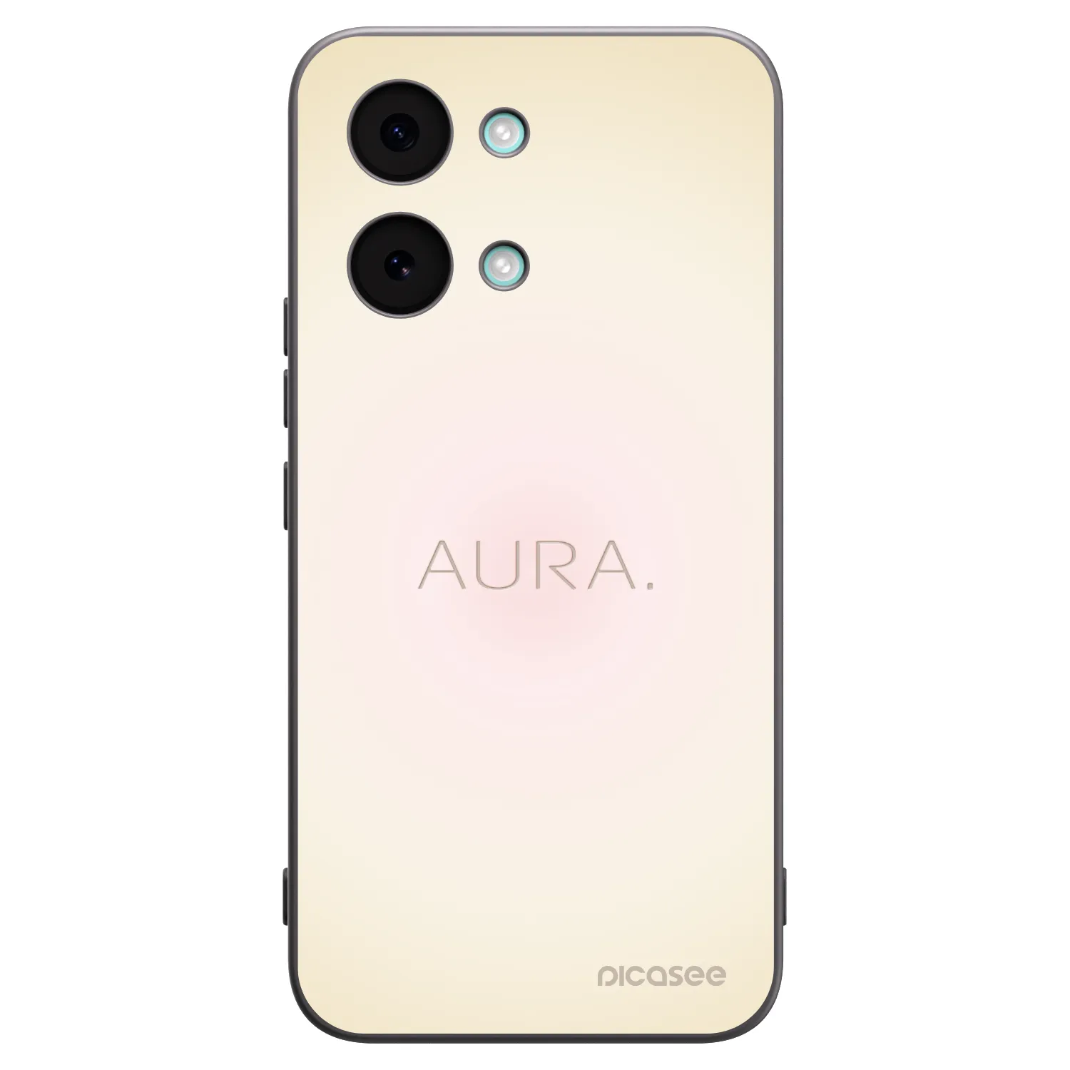 Picasee Xiaomi Poco X8 Pro Max Hülle - Schwarzes Silikon - Aura