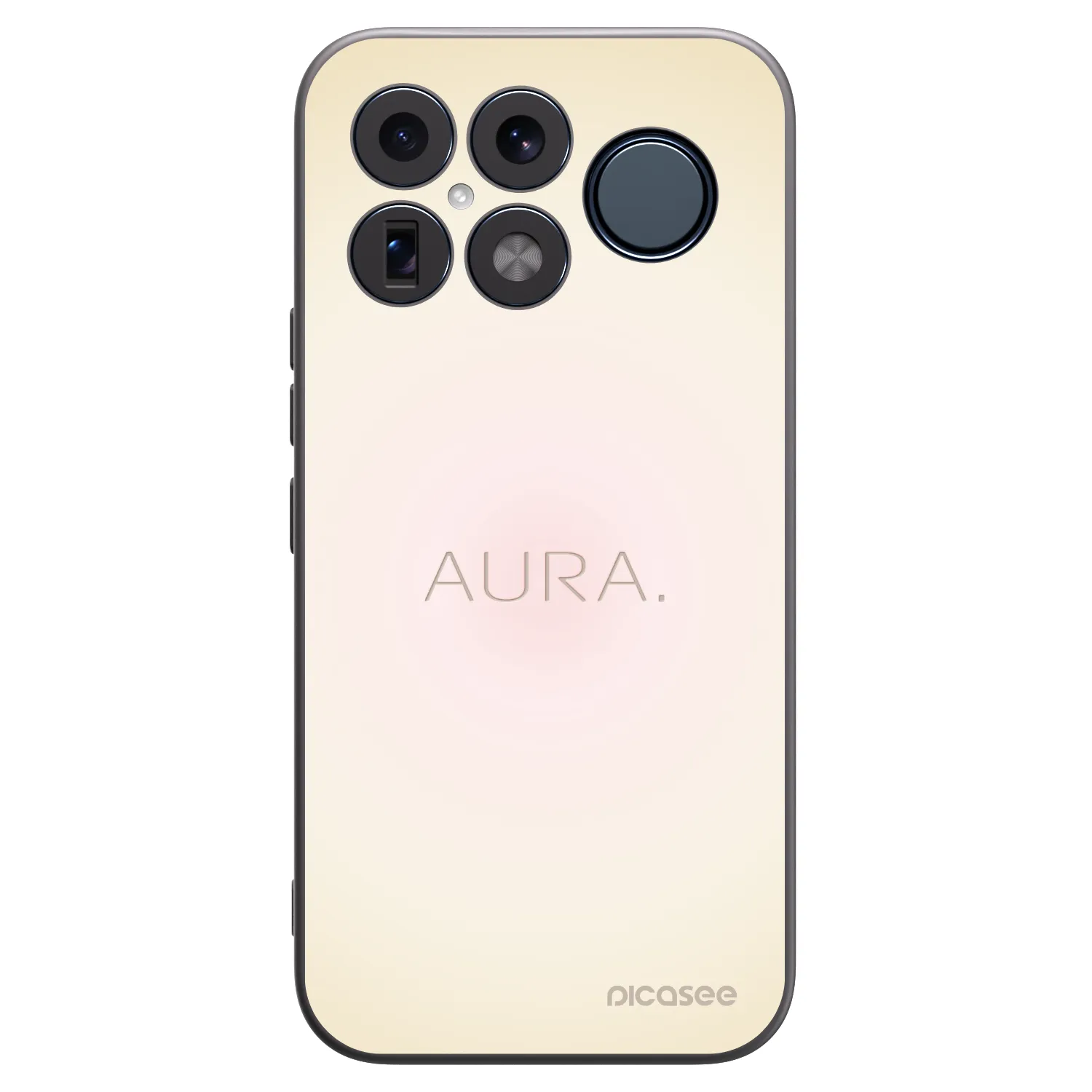 Picasee Xiaomi Poco F8 Ultra Hülle - Schwarzes Silikon - Aura