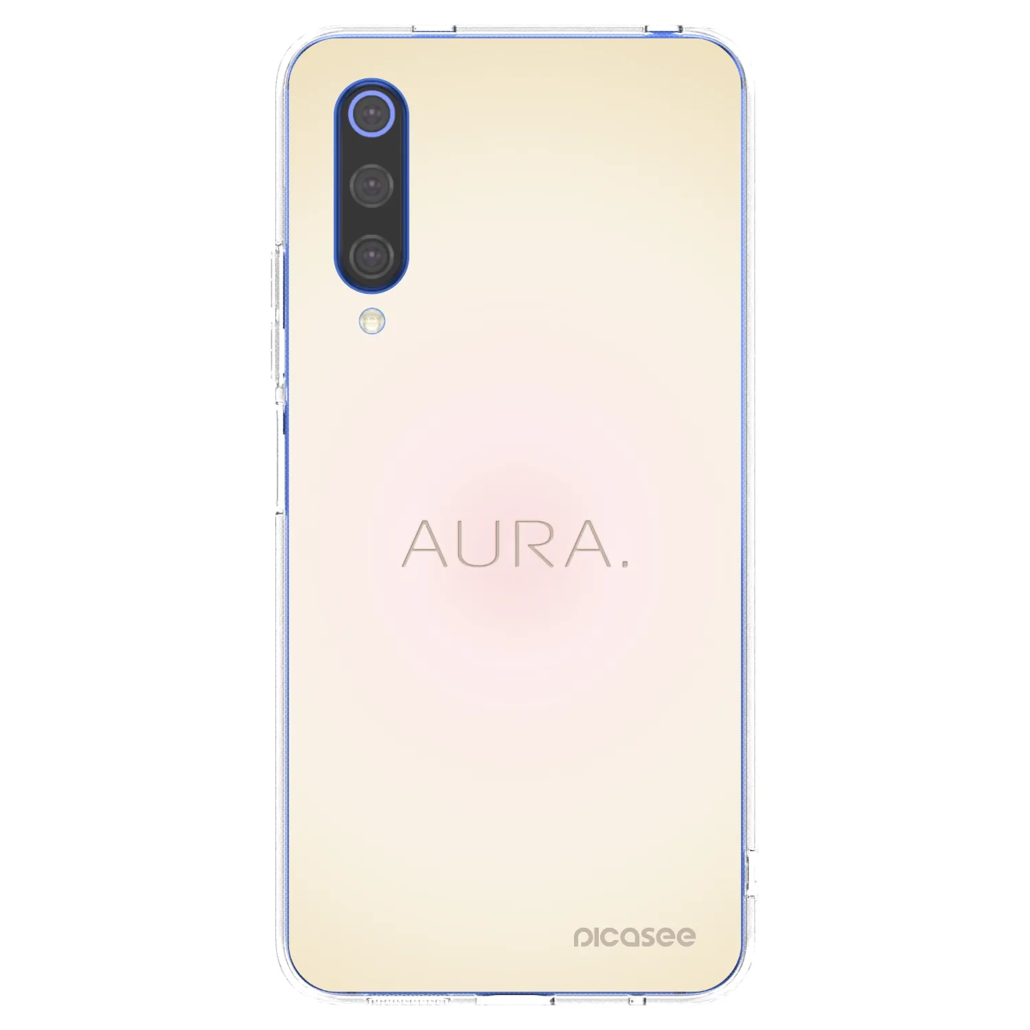 Picasee Xiaomi Mi 9 SE Hülle - Transparentes Silikon - Aura
