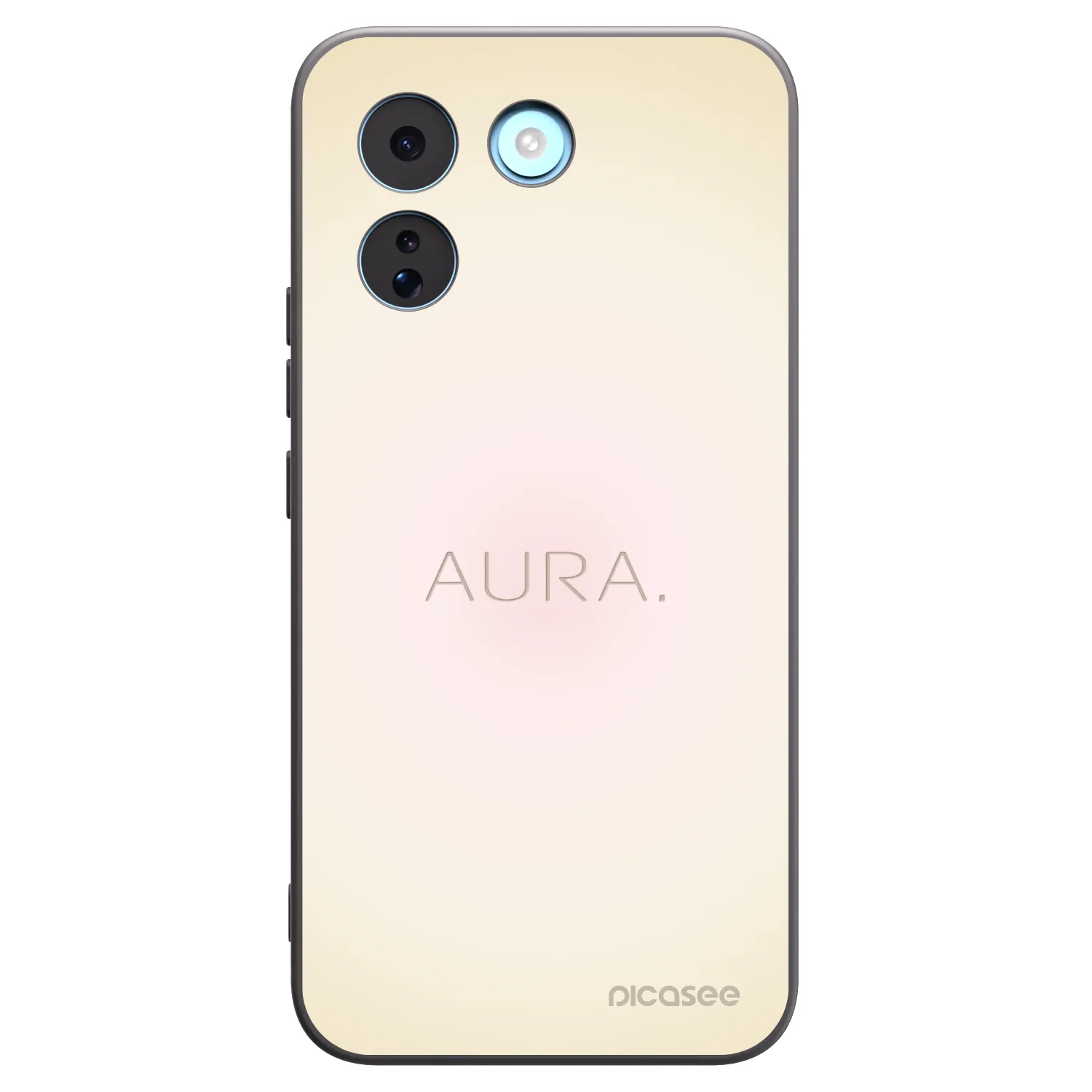 Picasee Xiaomi Redmi Note 17 Pro MAX 5G Hülle - Schwarzes Silikon - Aura