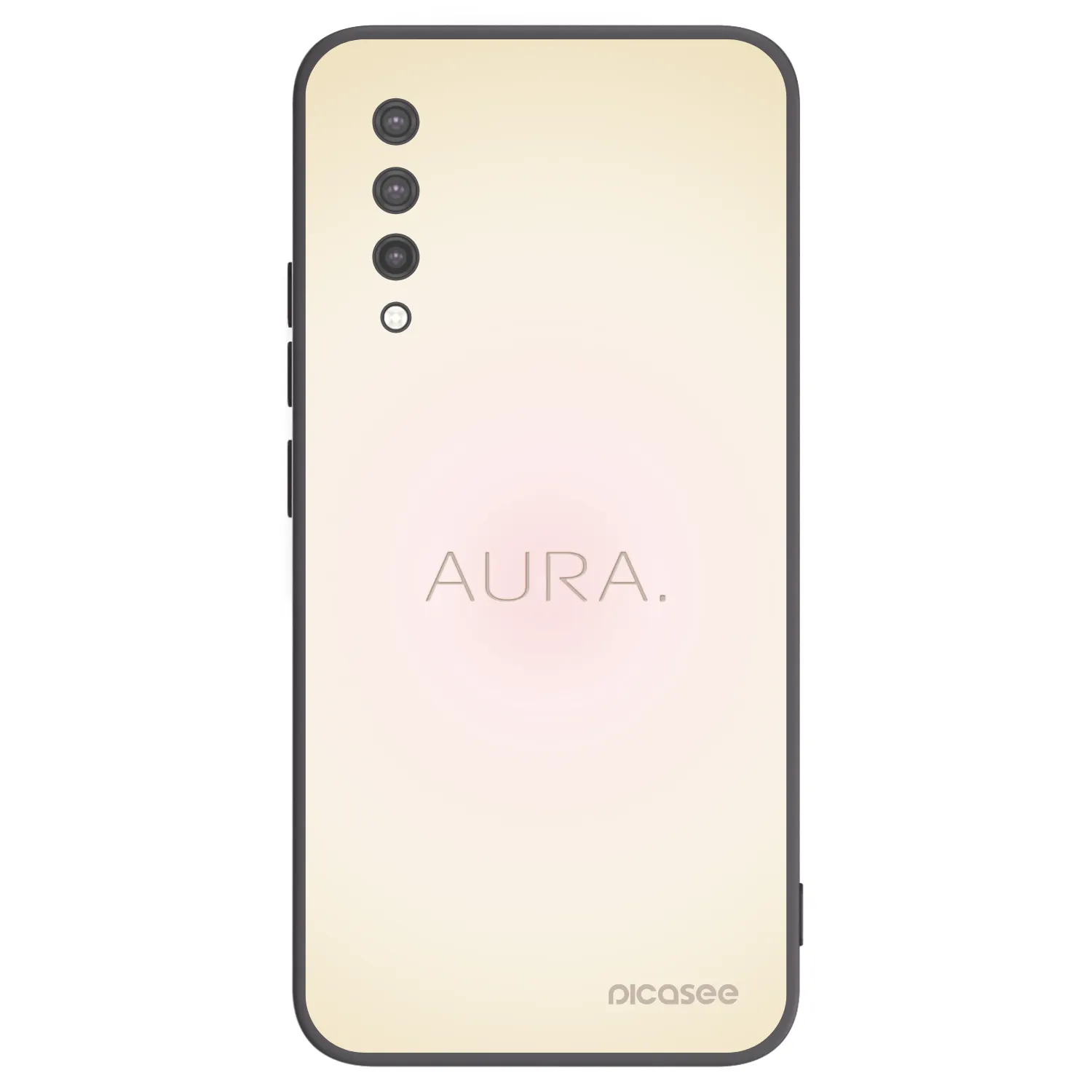 Picasee Xiaomi Mi 9 Lite Hülle - Schwarzes Silikon - Aura