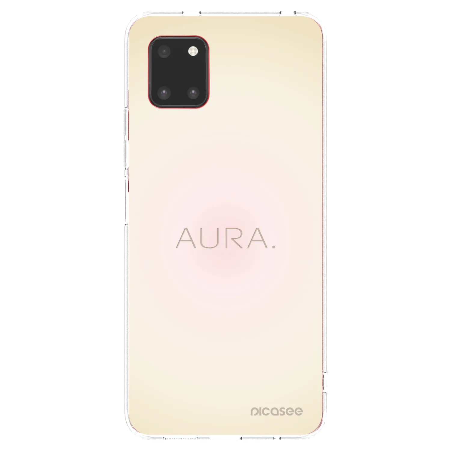 Picasee Samsung Galaxy Note 10 Lite N770F Hülle - Transparentes Silikon - Aura