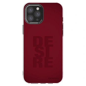 Picasee Apple iPhone 12 Pro Max Hülle - Transparentes Silikon - Desire