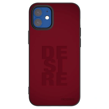 Picasee Apple iPhone 12 mini Hülle - Schwarzes Silikon - Desire