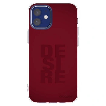 Picasee Apple iPhone 12 mini Hülle - Transparentes Silikon - Desire