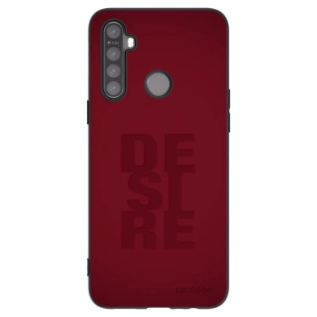 Picasee Realme 5 Hülle - Schwarzes Silikon - Desire