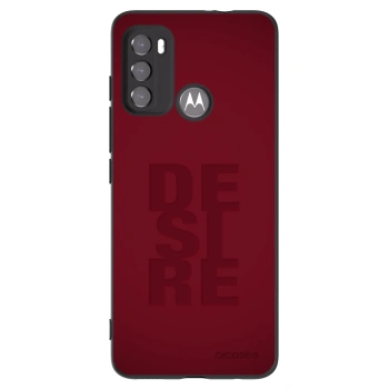 Picasee Motorola Moto G60 Hülle - Schwarzes Silikon - Desire